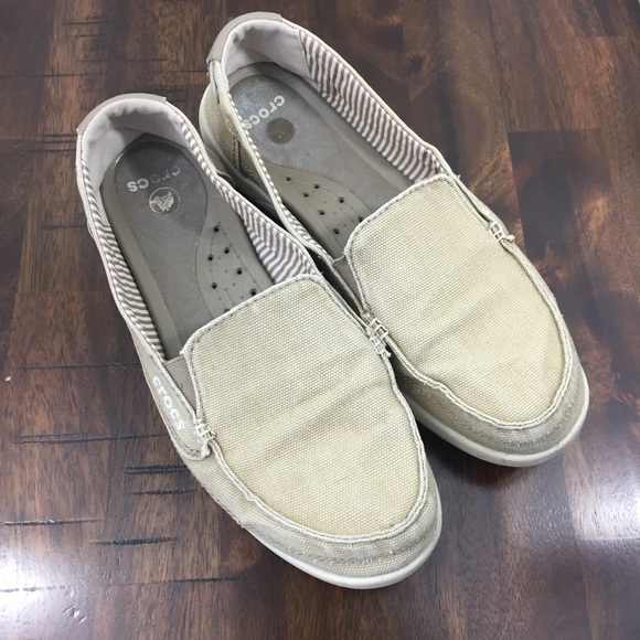 super cheap release date newest CROCS Shoes | Womens Walu Canvas Khaki Loafers | Poshmark super cheap release date newest CROCS Shoes | Womens Walu Canvas Khaki Loafers | Poshmark